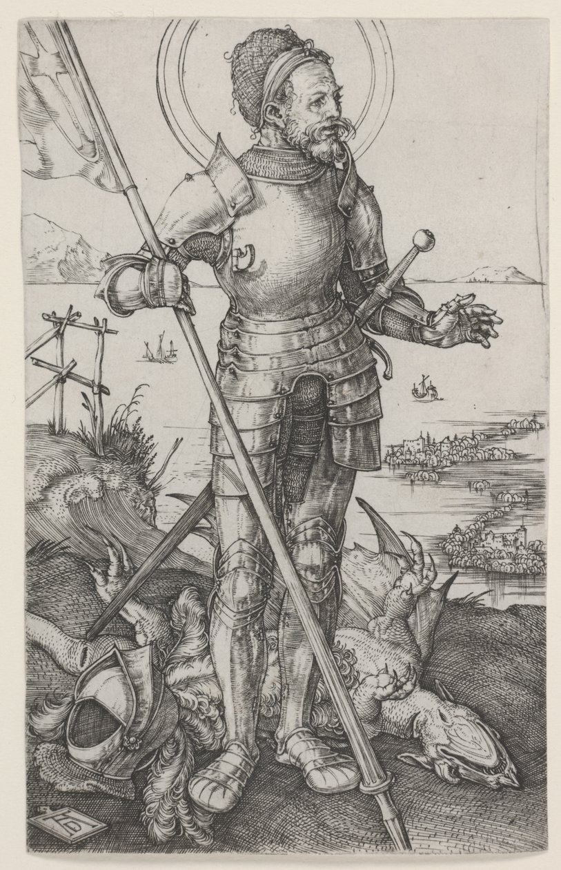 St. George til fods af Albrecht Dürer