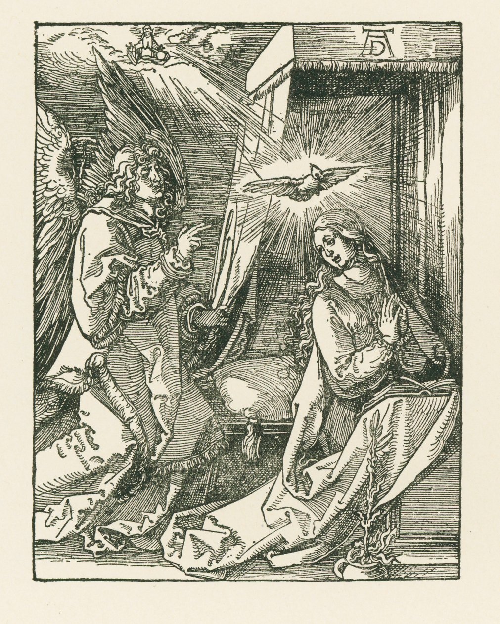 Bebudelsen, ca. 1510 (træsnit) af Albrecht Dürer or Duerer