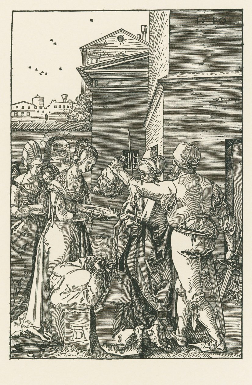 Halshugningen af Johannes Døberen af Albrecht Dürer or Duerer
