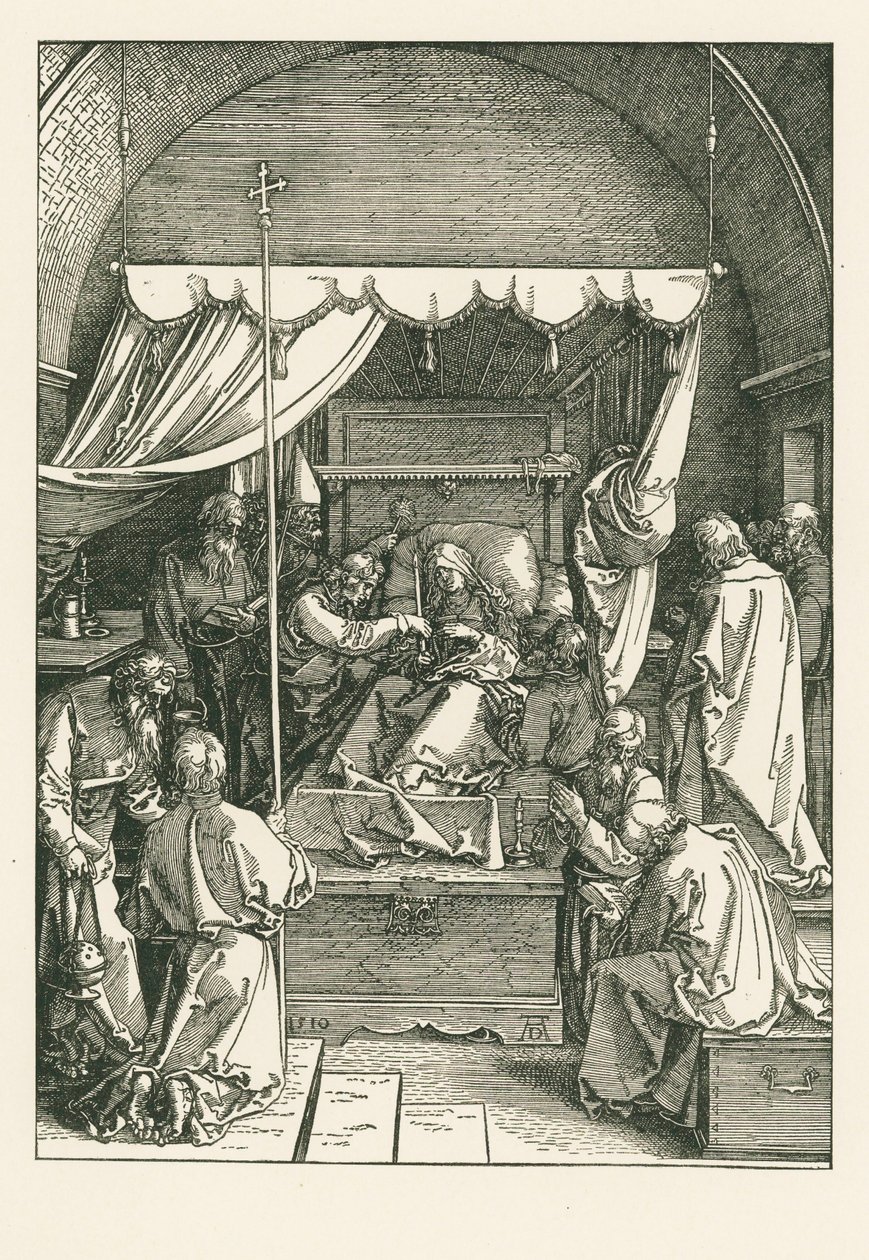 Jomfruens død af Albrecht Dürer or Duerer