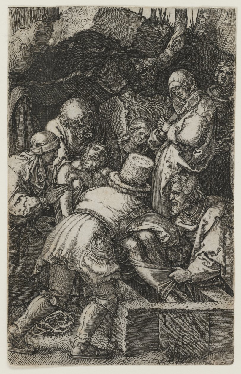 Kristi begravelse af Albrecht Dürer