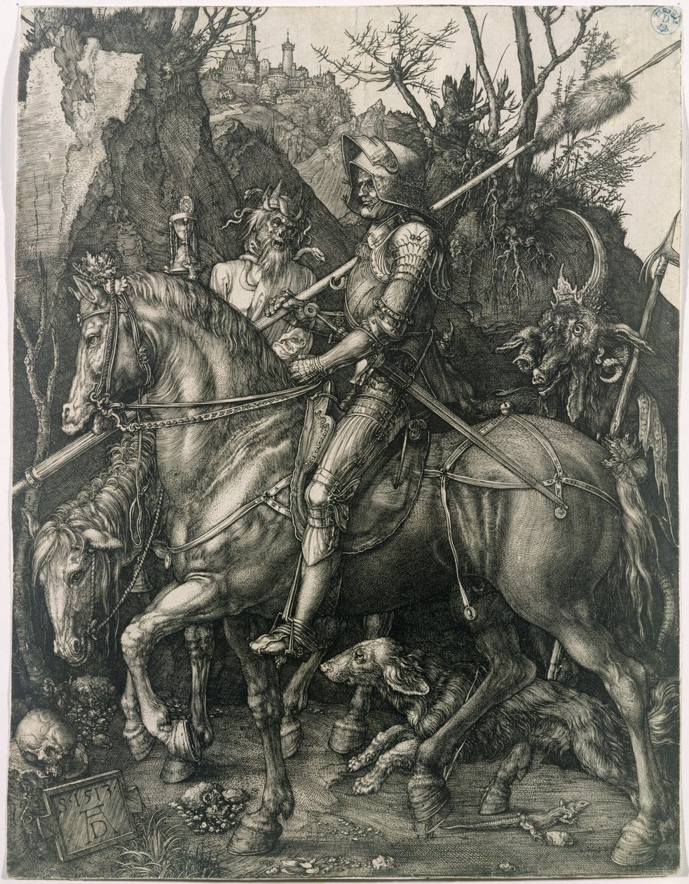 Ridderen, Døden og Djævelen af Albrecht Dürer