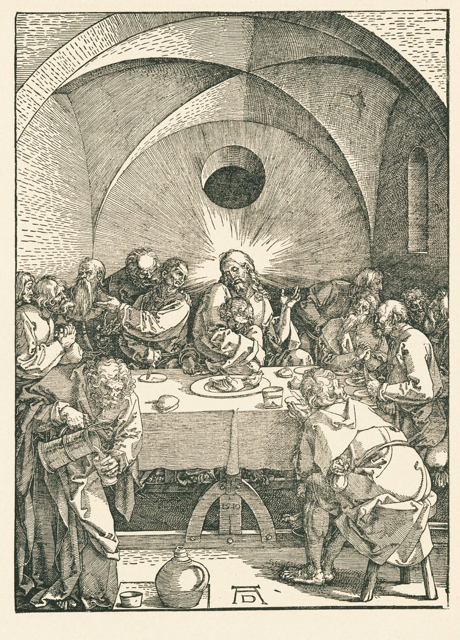 Den sidste nadver af Albrecht Dürer or Duerer