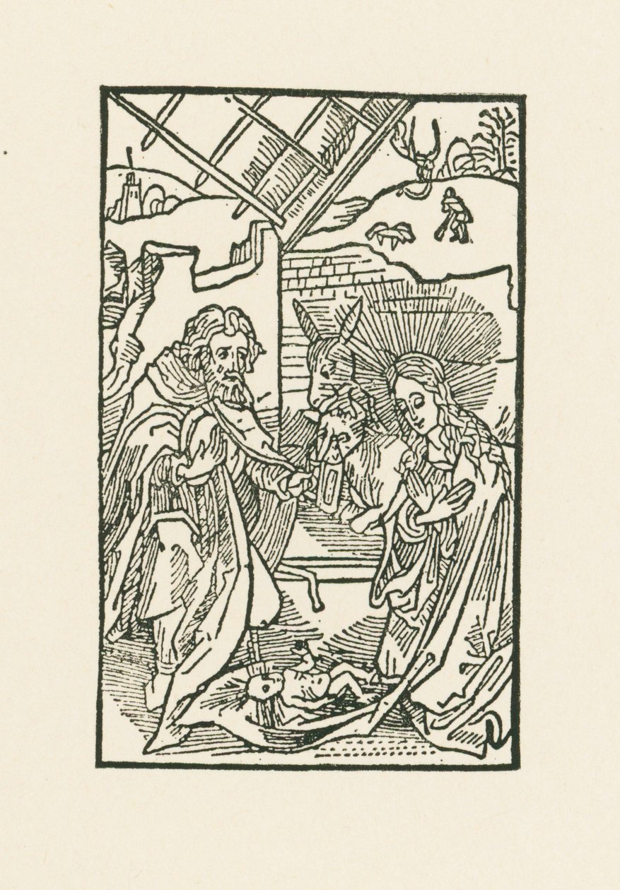 Fødselskirken af Albrecht Dürer or Duerer