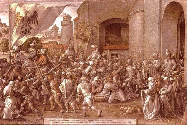 Vejen til Golgata af Albrecht Dürer