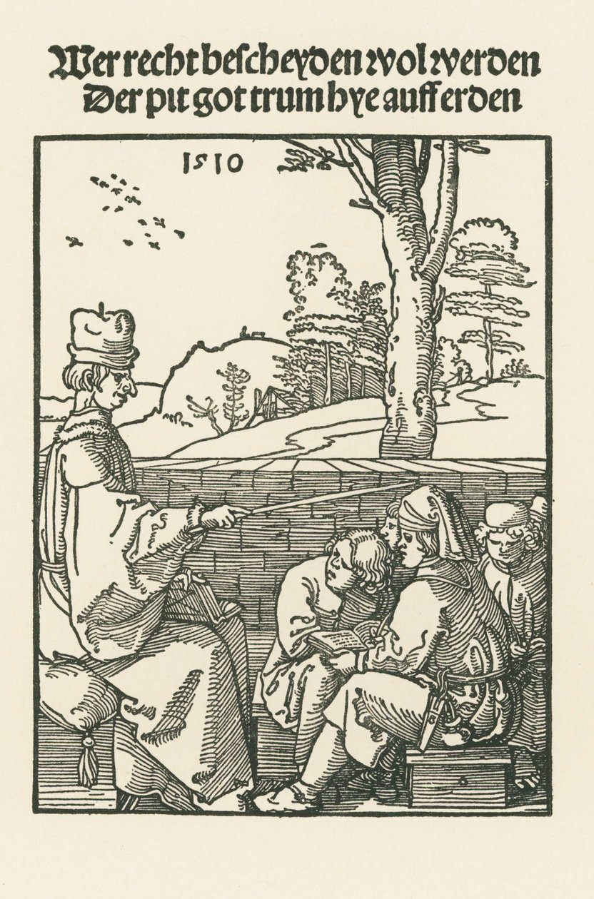 Skolelæreren af Albrecht Dürer or Duerer