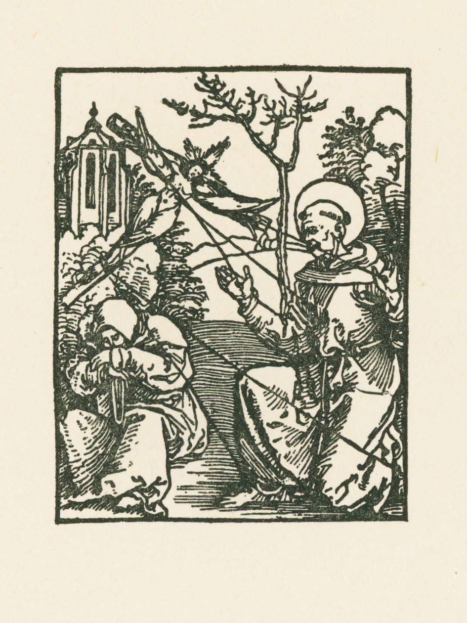 Stigmatiseringen af den hellige Frans af Albrecht Dürer or Duerer