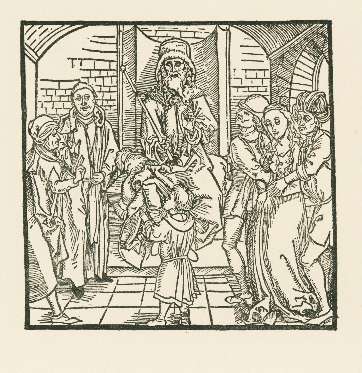 Salomons dom af Albrecht Dürer or Duerer