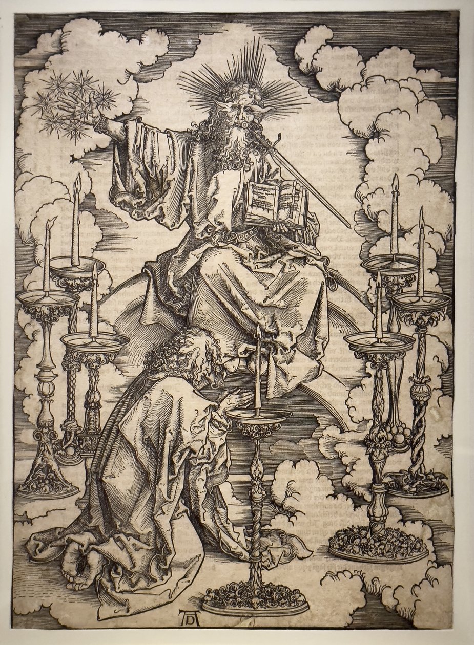 Visio 7 kynttilänjalassa af Albrecht Dürer or Duerer