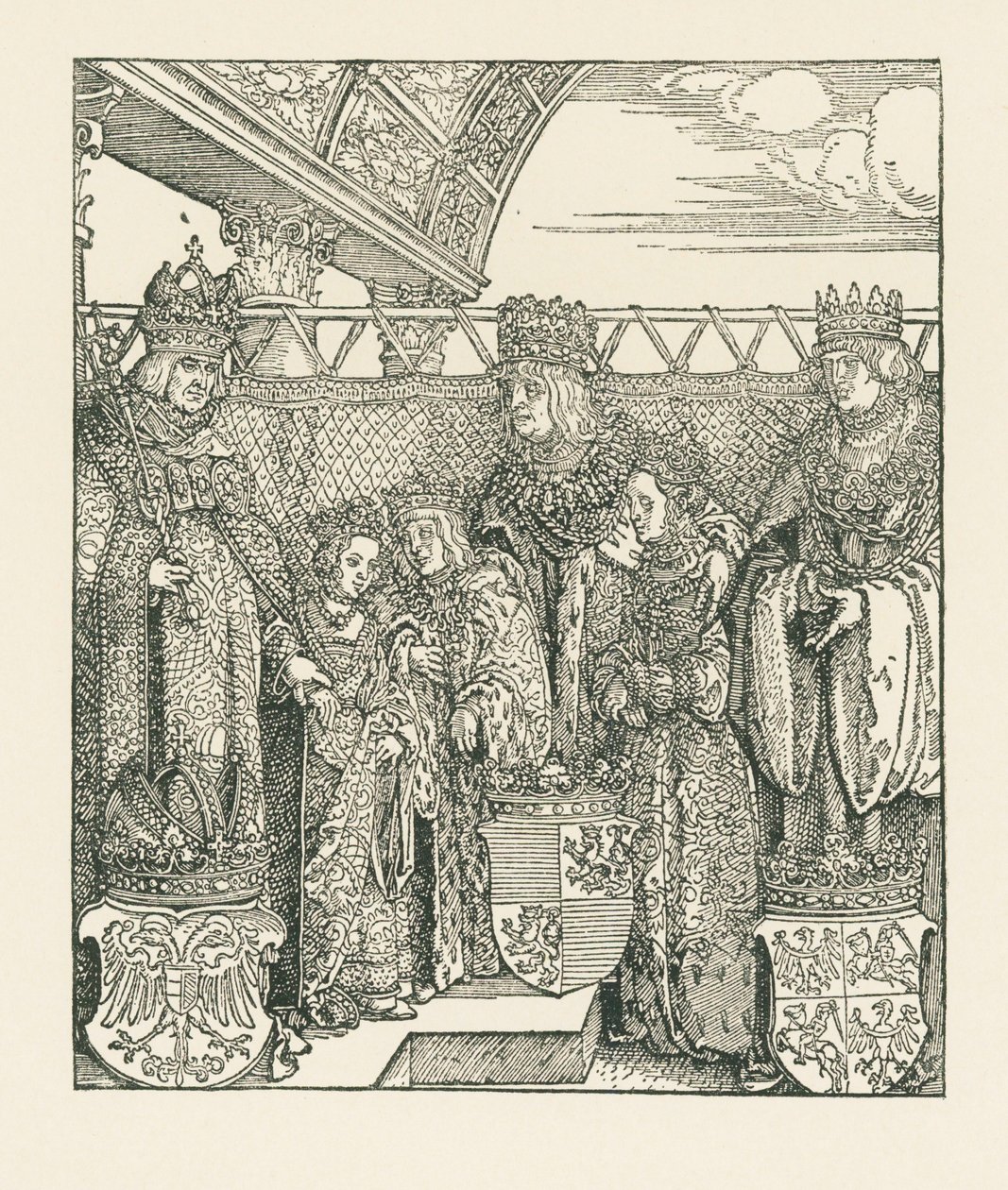 Triumfbue for kejser Maximilian I af Albrecht Dürer or Duerer