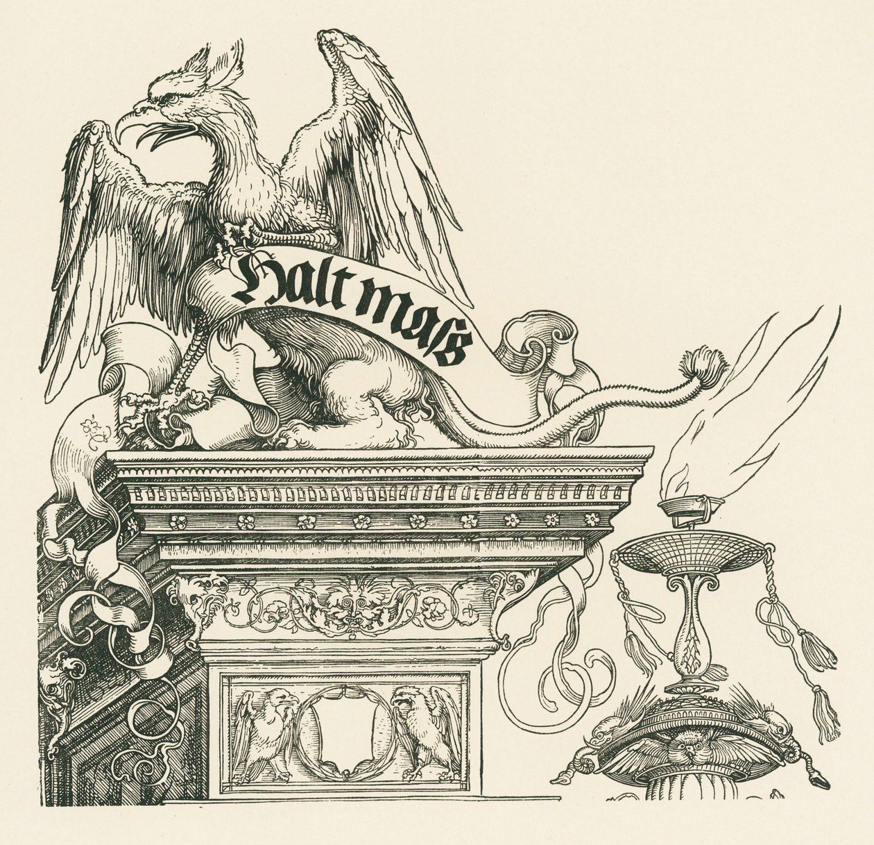 Triumfbue for kejser Maximilian I af Albrecht Dürer or Duerer