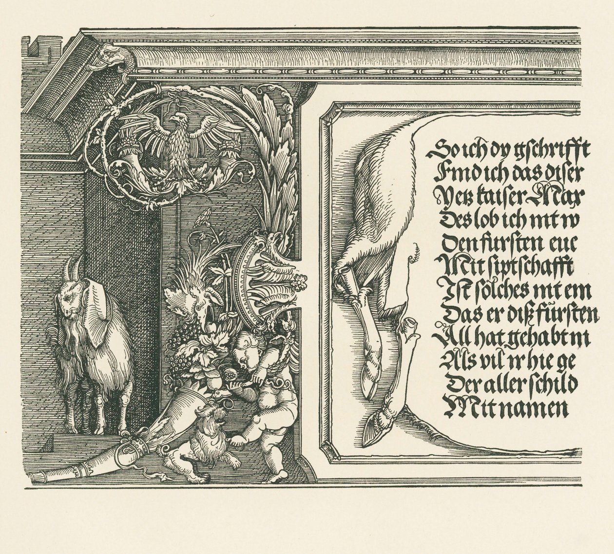Triumfbue for kejser Maximilian I af Albrecht Dürer or Duerer