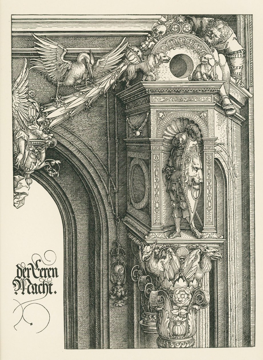 Triumfbue for kejser Maximilian I af Albrecht Dürer or Duerer