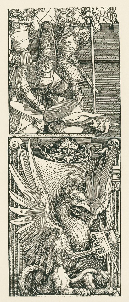 Triumfbue for kejser Maximilian I af Albrecht Dürer or Duerer