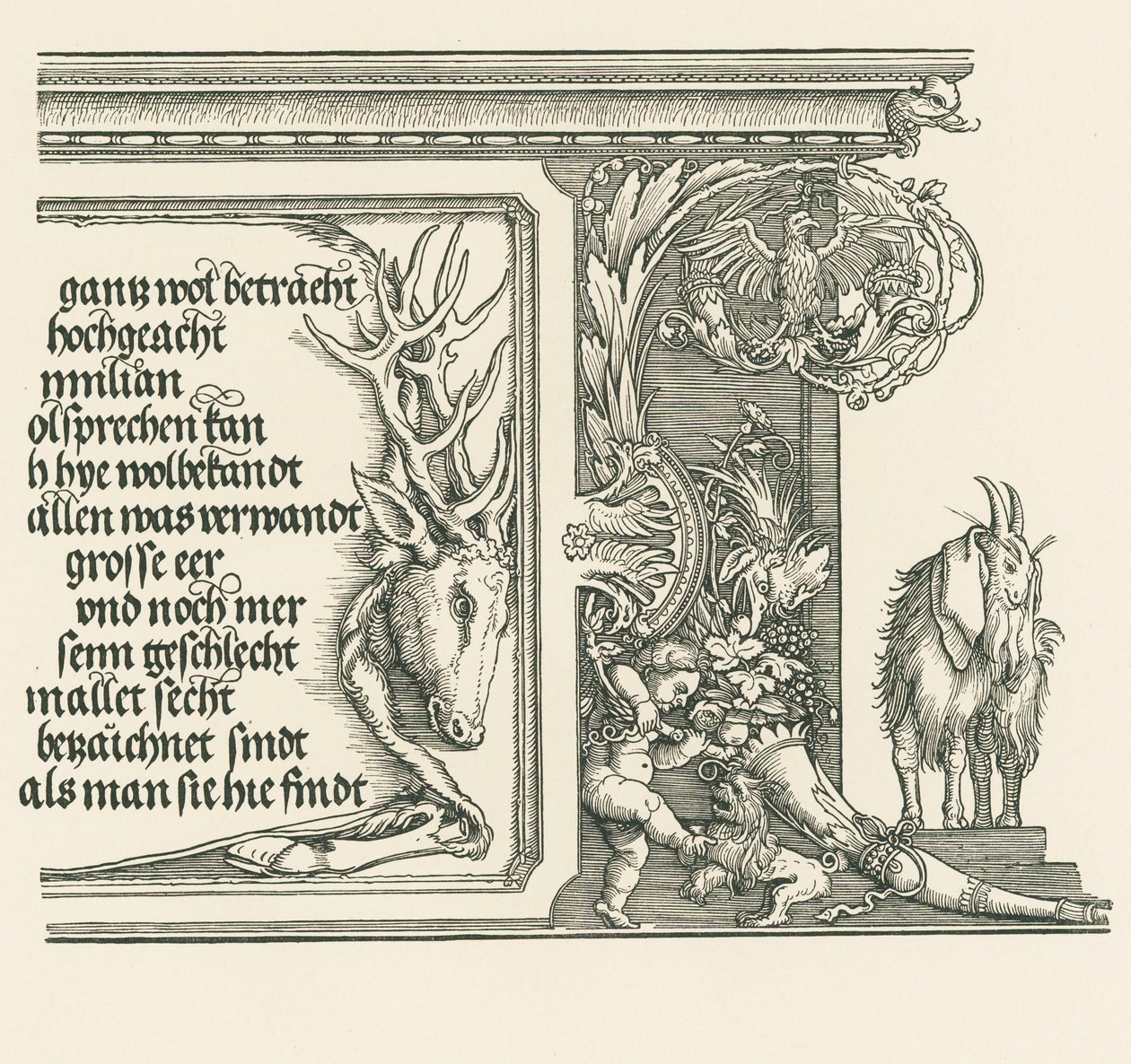 Triumfbue for kejser Maximilian I af Albrecht Dürer or Duerer