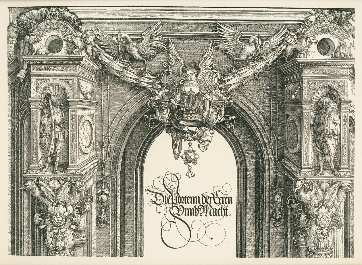 Triumfbue for kejser Maximilian I af Albrecht Dürer or Duerer