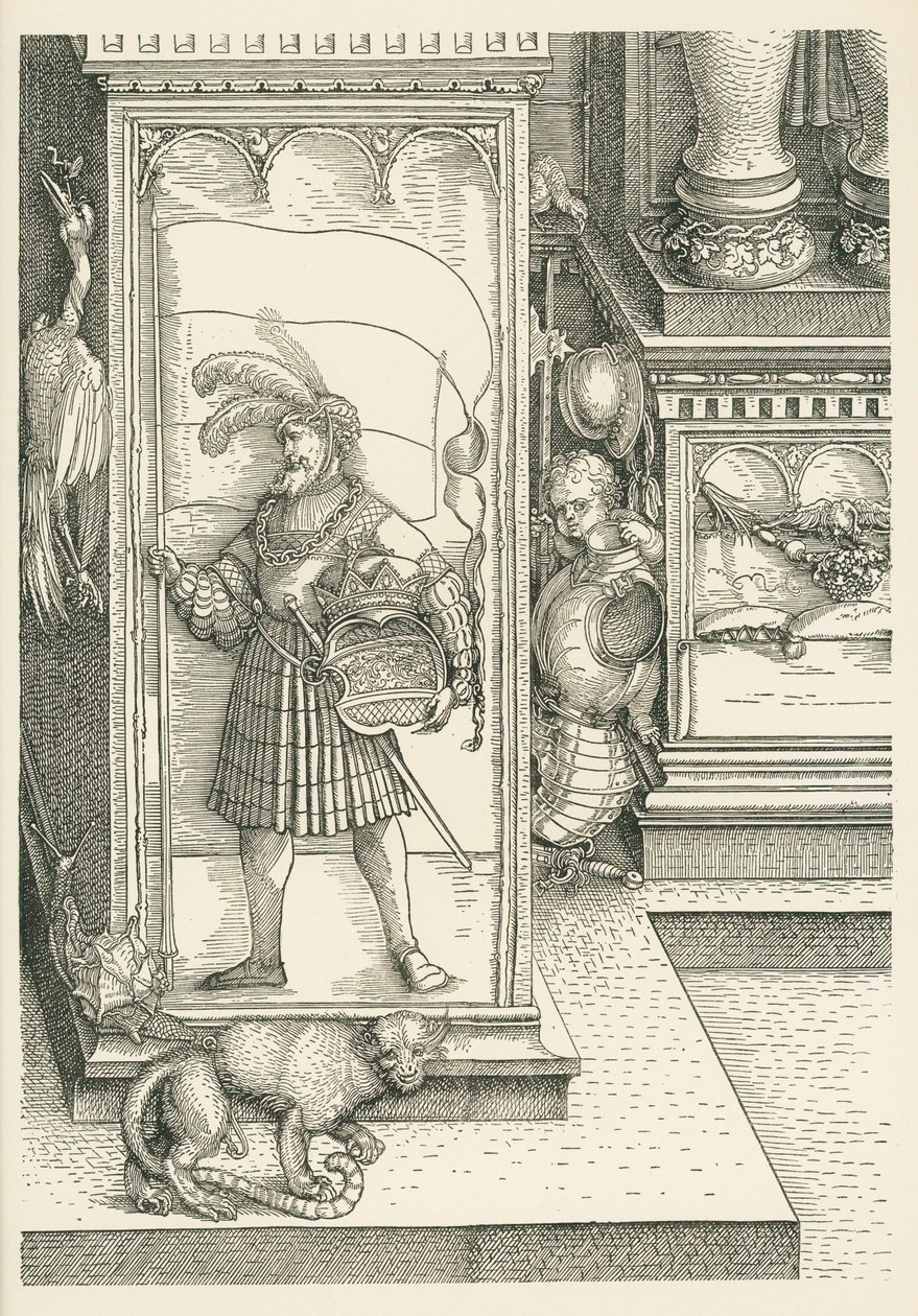 Triumfbue for kejser Maximilian I af Albrecht Dürer or Duerer