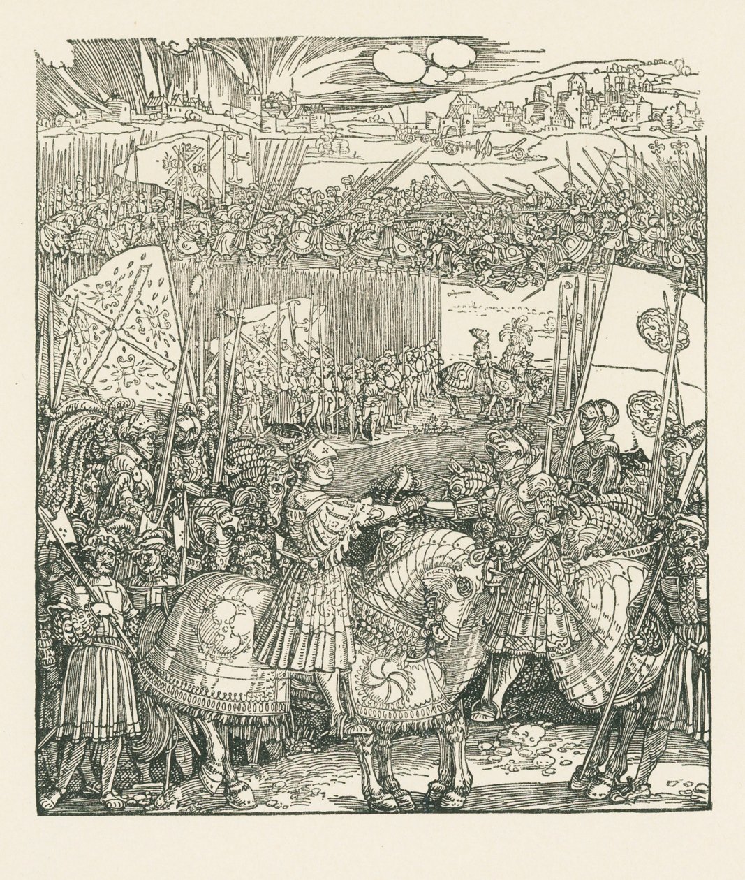 Triumfbue for kejser Maximilian I af Albrecht Dürer or Duerer