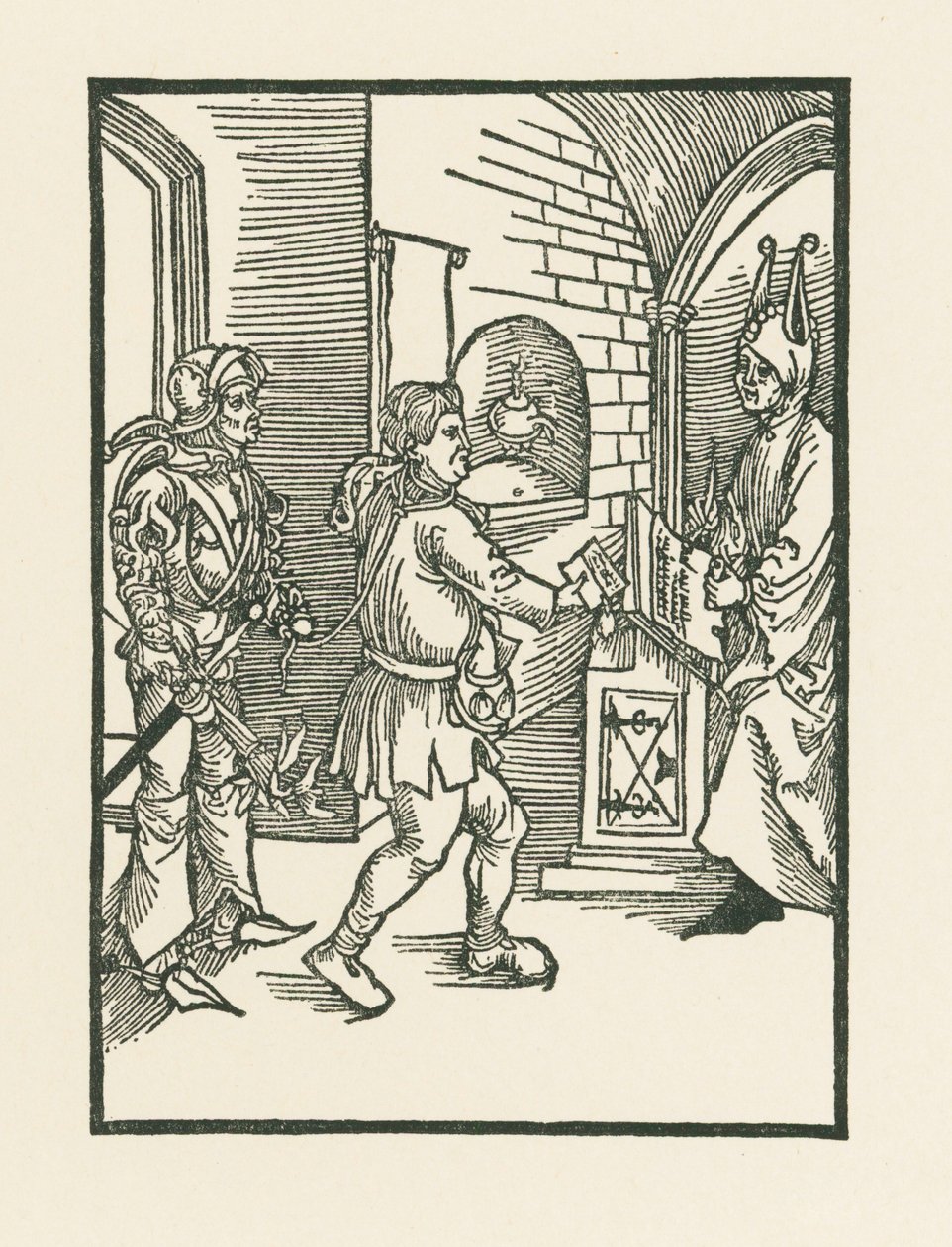 Fra fræseren og skribenten af Albrecht Dürer or Duerer