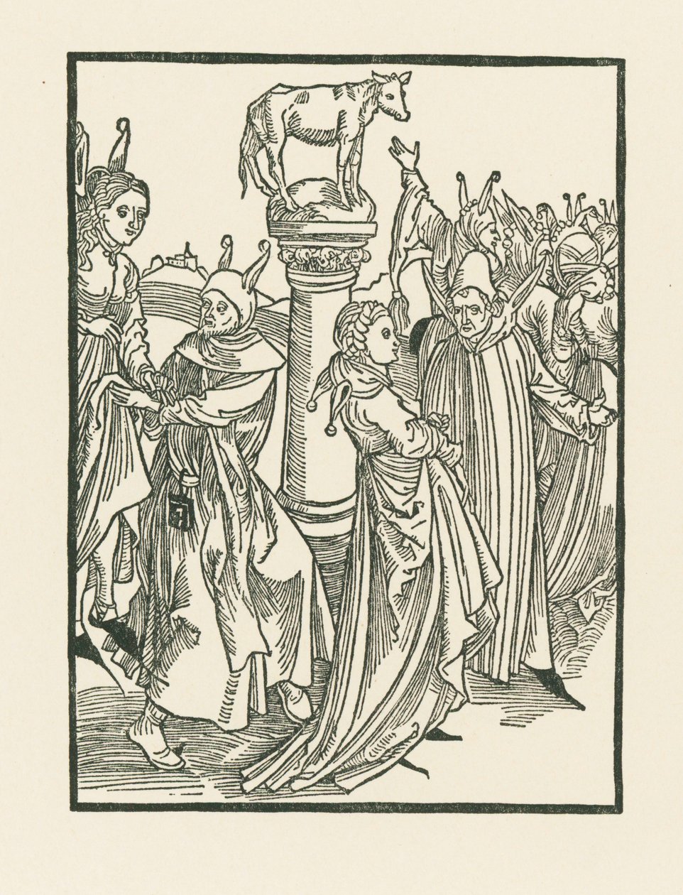 Fra dantzen af Albrecht Dürer or Duerer