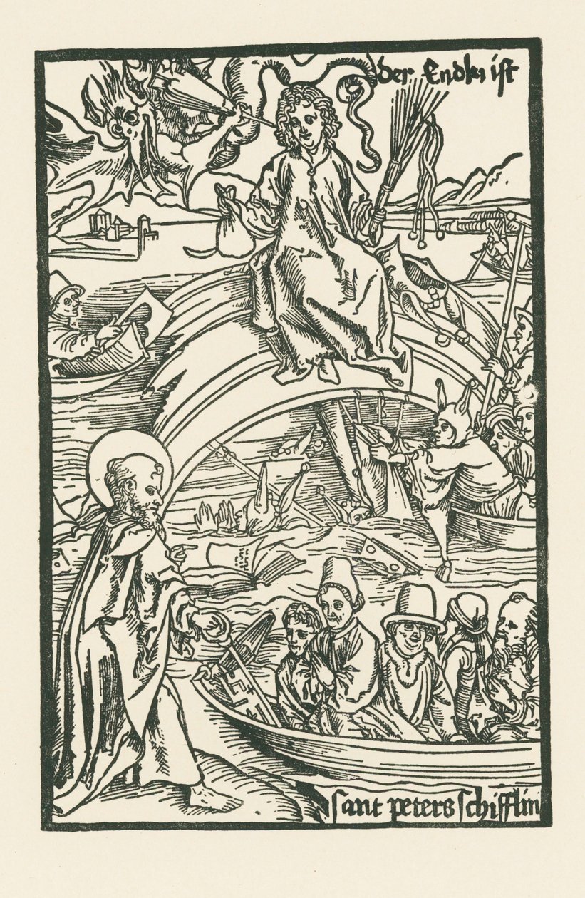 "Om foragt for ulykke" af Albrecht Dürer or Duerer