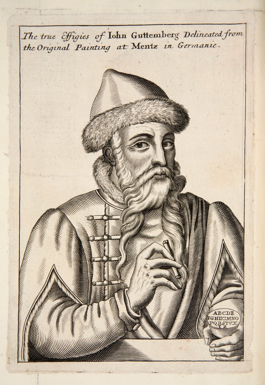 John Guttemberg, pub. 1683 stik. af Albrecht Mentz