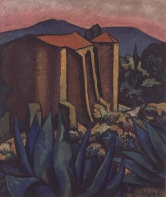 Afslutningen på en eftermiddag i Provence af Alcide Marie Le Beau