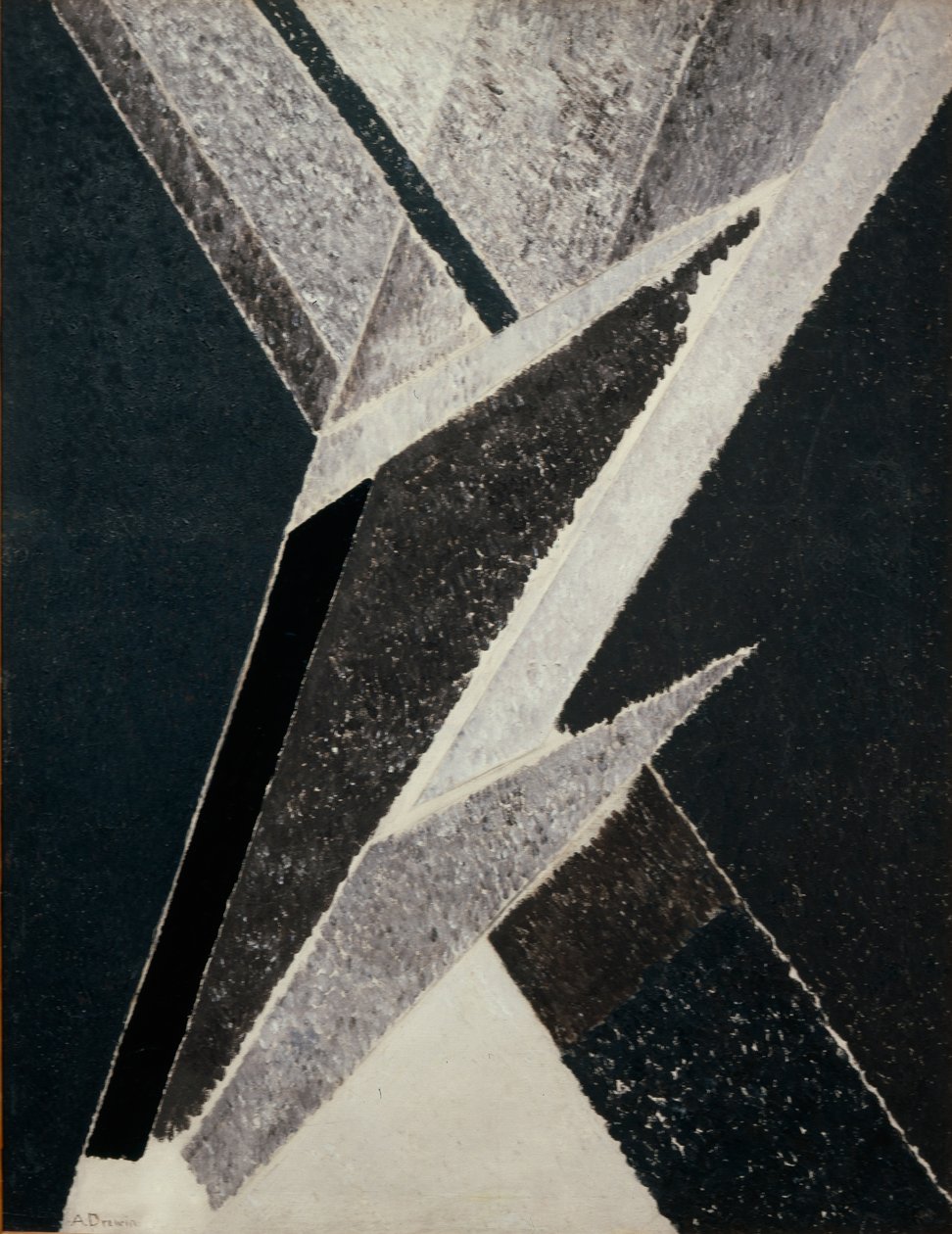 Malerisk komposition, 1921 af Aleksandr Davidovic Drevin