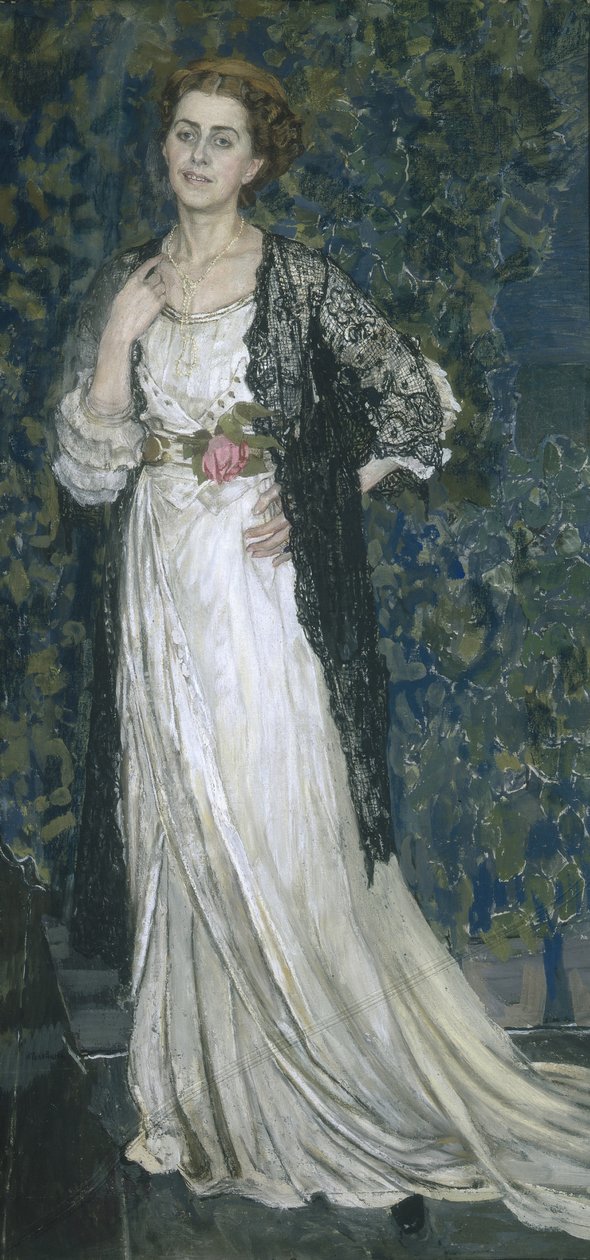 Portræt af Marina Makovskaya, 1912 af Aleksandr Jakovlevic Golovin