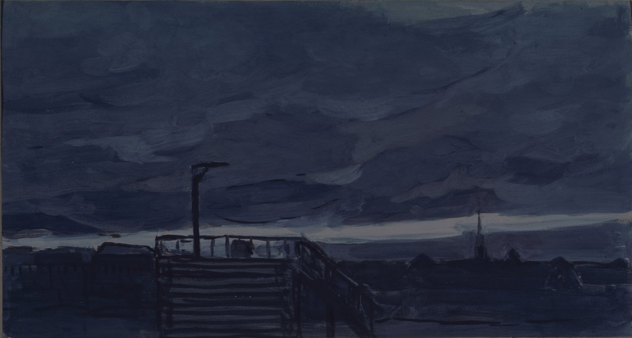 Scenedesign til operaen The Ice House af A. Koreshchenko, 1900 af Aleksandr Jakovlevic Golovin