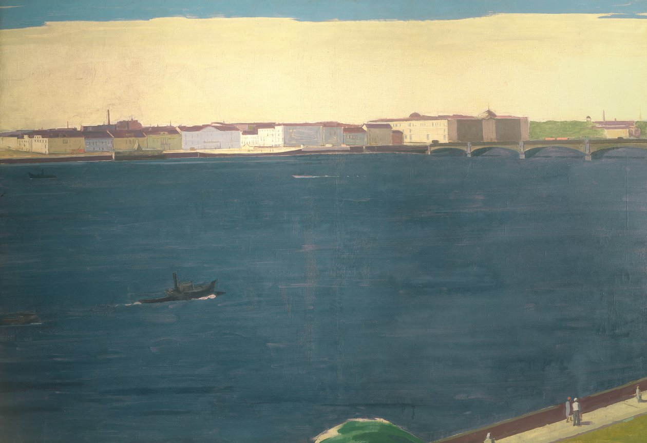 Neva-floden, 1934 af Aleksei Eremeevich Karev
