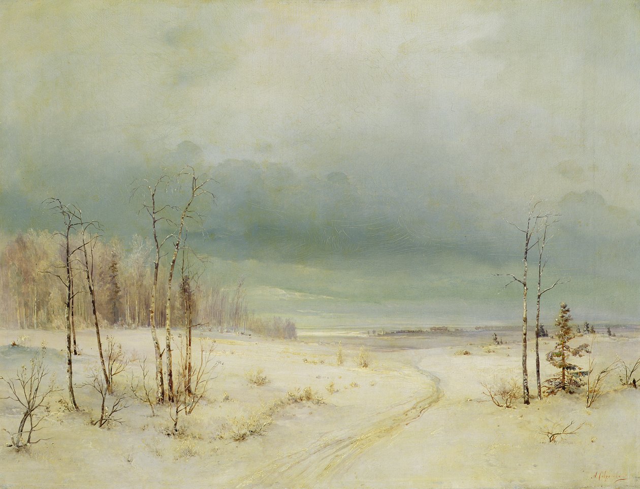 Vinter af Alexei Kondratjewitsch Sawrassow
