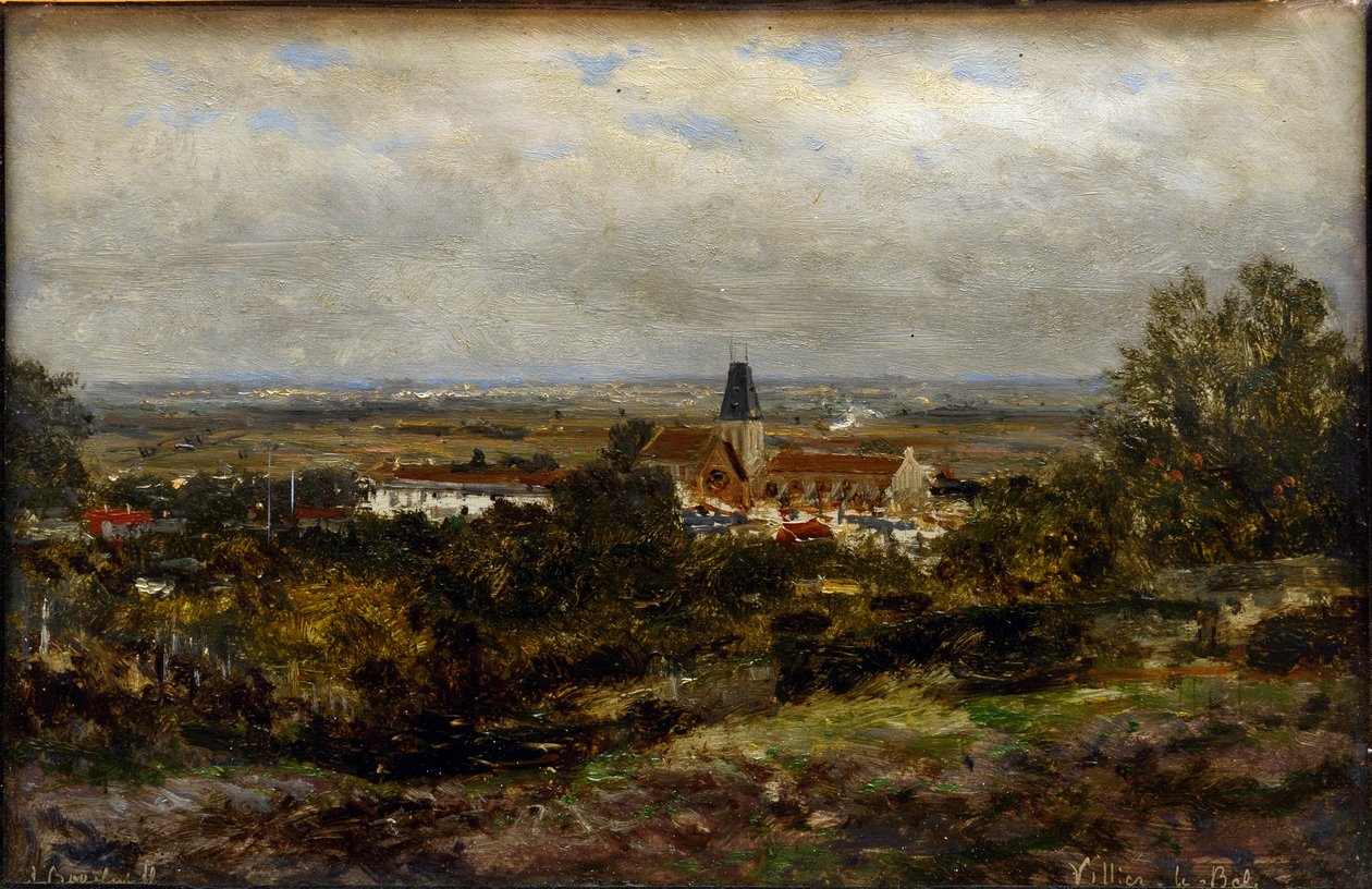 Villiers-le-Bel af Alexey Petrovich Bogolyubov (Bogolyubov y Bogolyubov) (1824-1896) af Aleksei Petrovich Bogolyubov