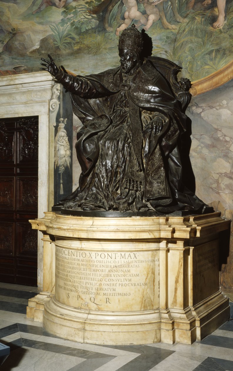 Innocent X (bronze) af Alessandro Algardi