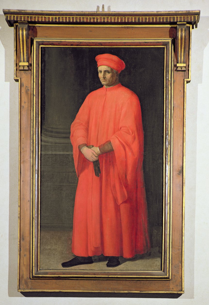 Portræt af Francesco Datini af Alessandro Allori