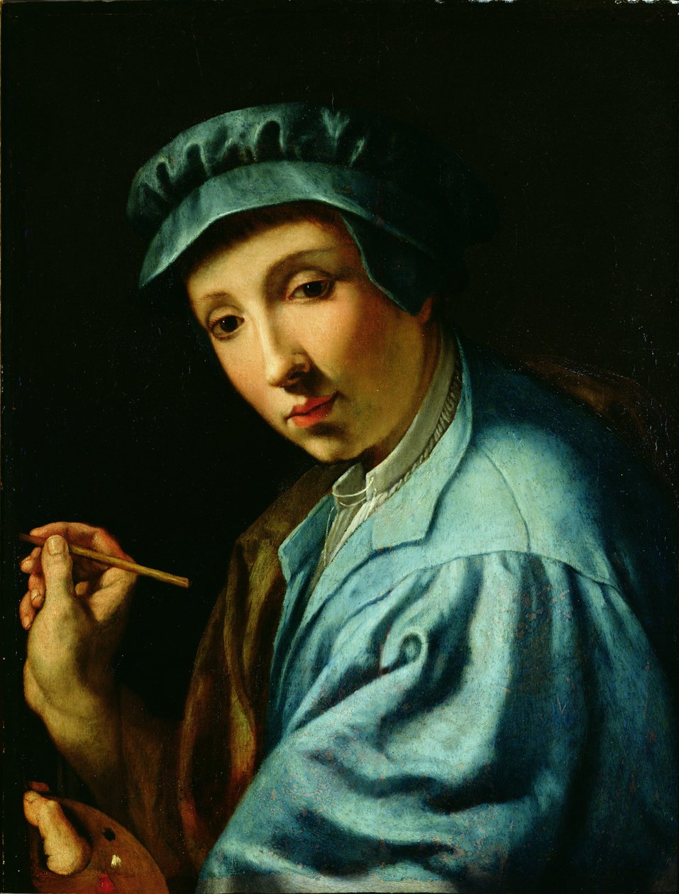 Selvportræt, ca.1555 af Alessandro Allori