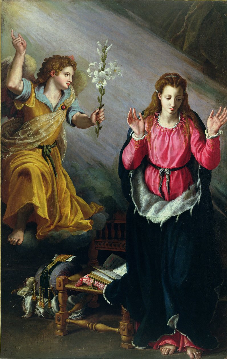 Bebudelsen, 1603 af Alessandro Allori