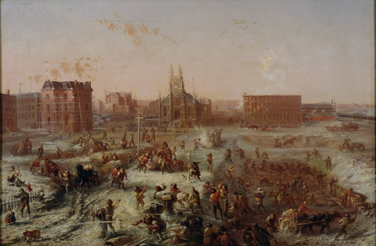 Giv os denne dag vores daglige brød, 1868 af Alessandro Mario