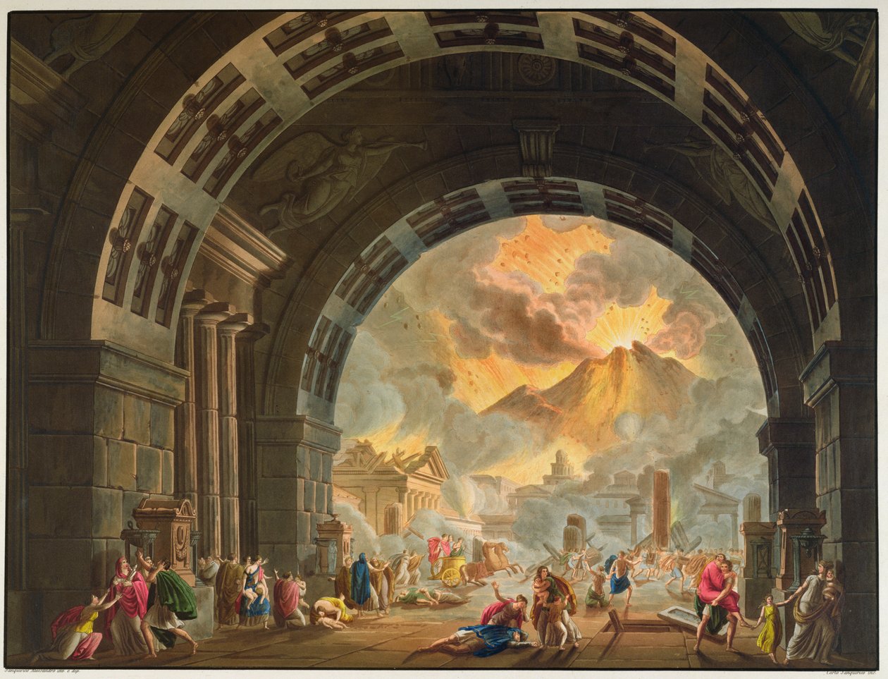 Scene fra operaen "L