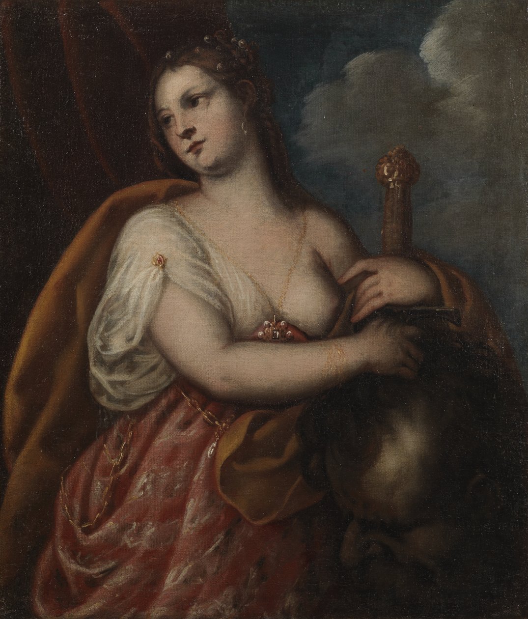 Judith med hovedet af Holofernes, ca. 1635 (olie på lærred) af Alessandro  Varotari