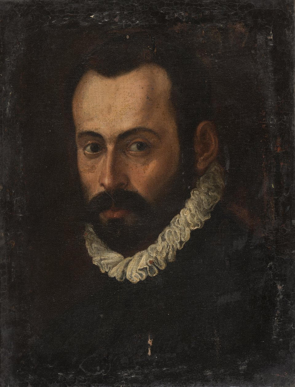 Alessandro Allori - Portræt af en mand af Alessandro Allori