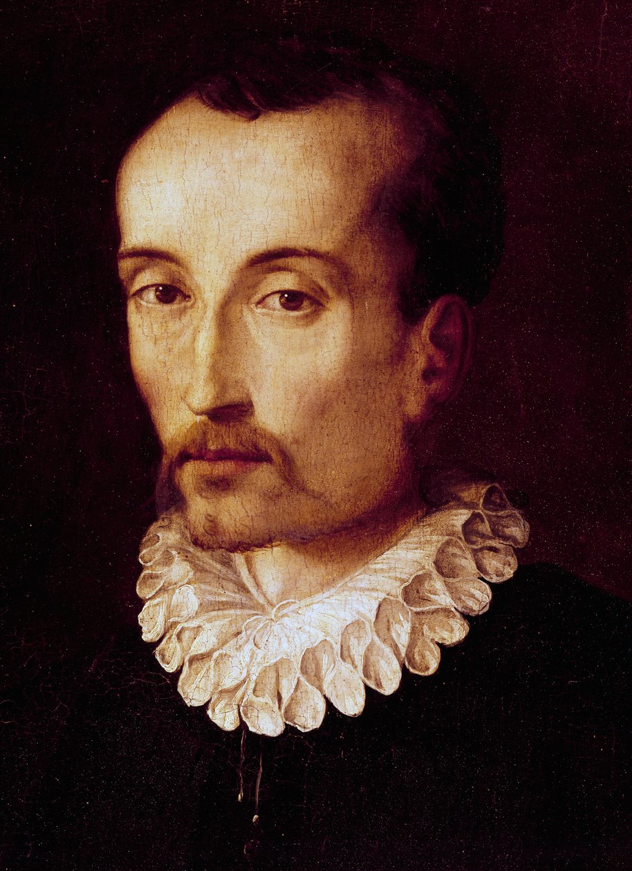 Portræt af Torquato Tasso (Sorrento af Alessandro Allori