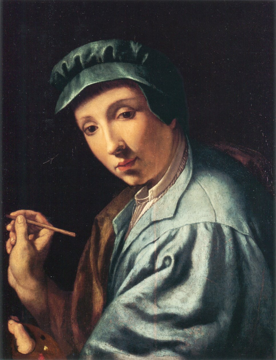Selvportræt, ca 1555. af Alessandro Allori