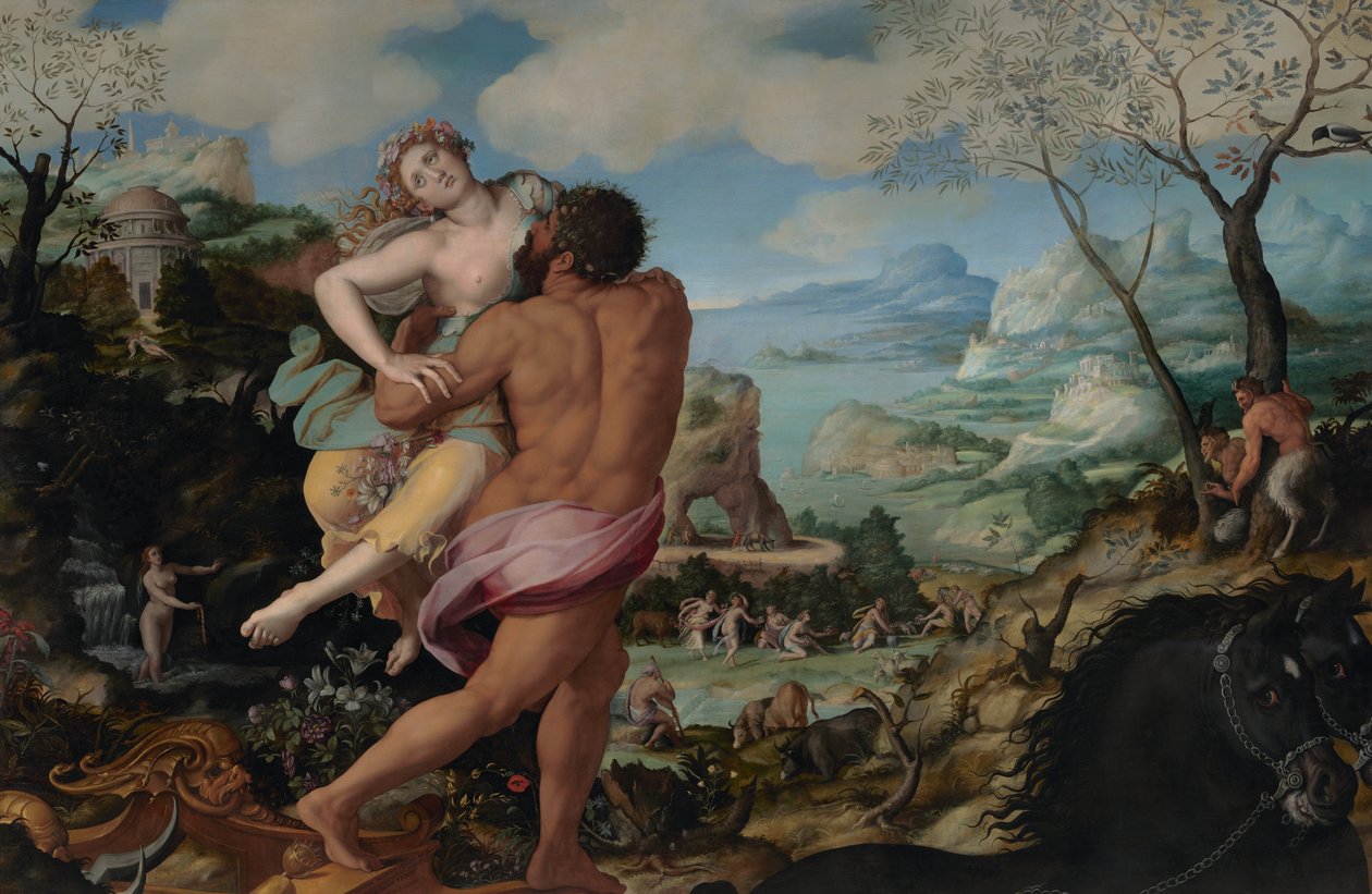 Bortførelsen af Proserpine af Alessandro Allori