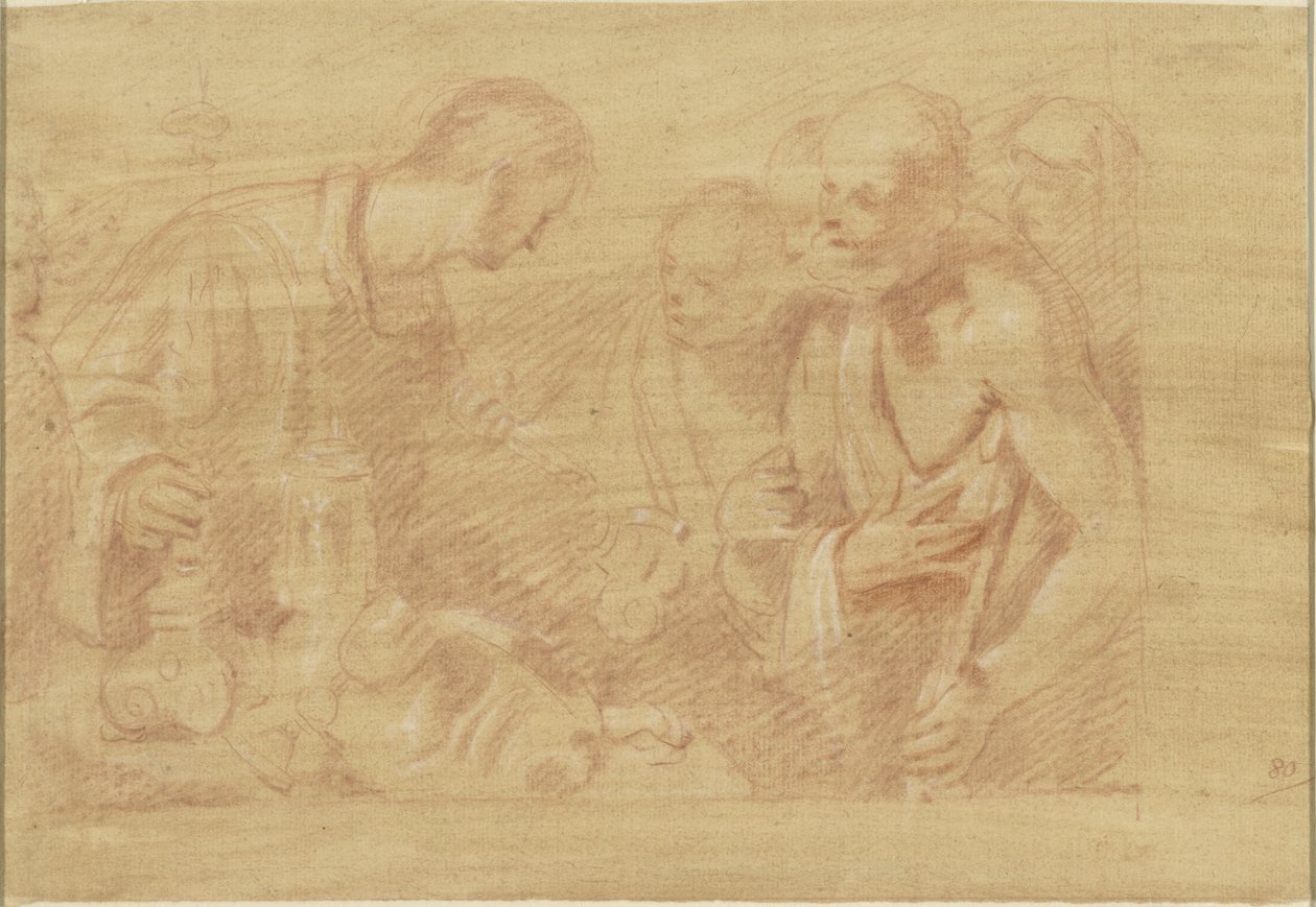 H. Laurentius en de armen af Alessandro Casolani