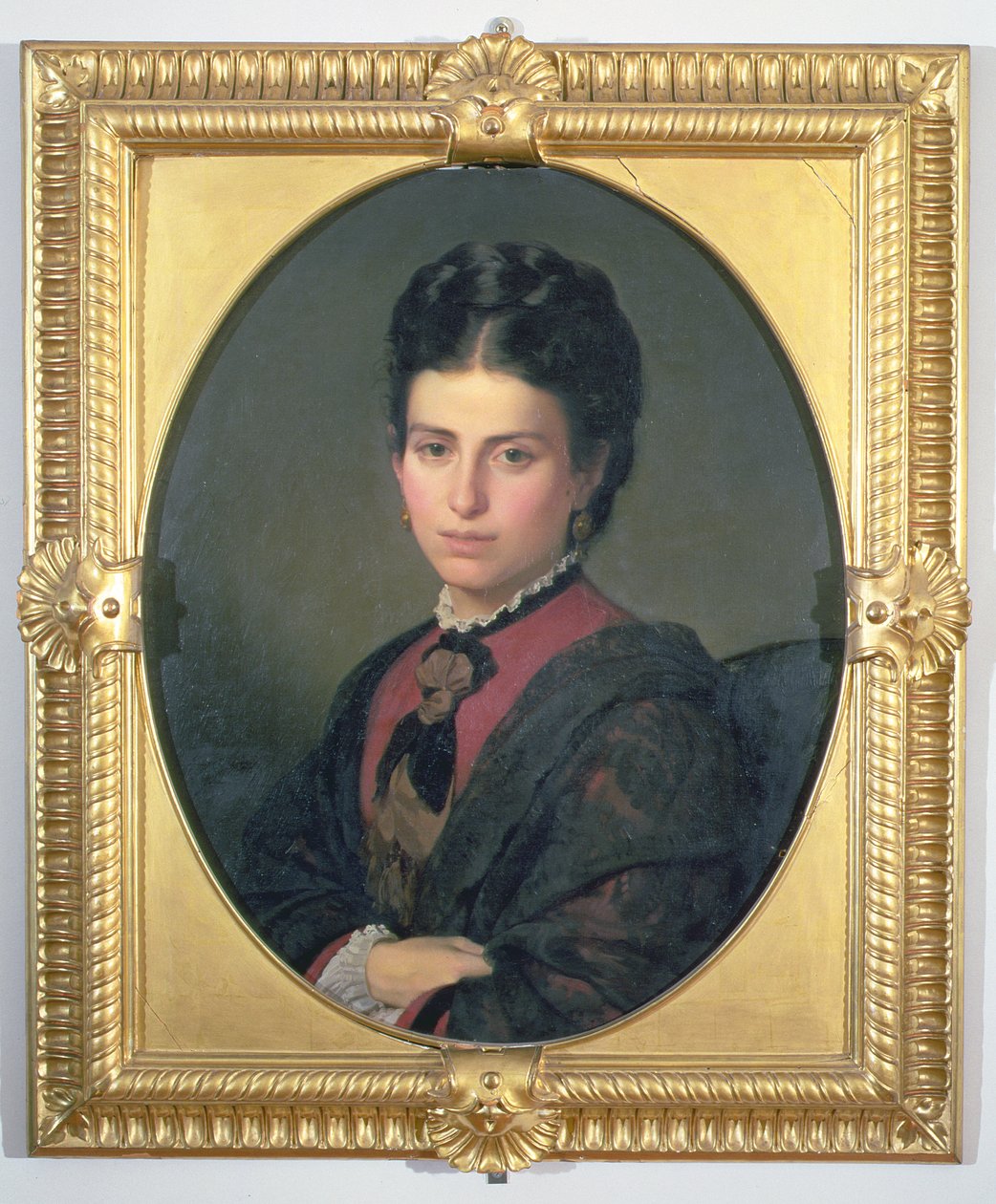 Portræt af Emilia Sampieri af Alessandro Franchi