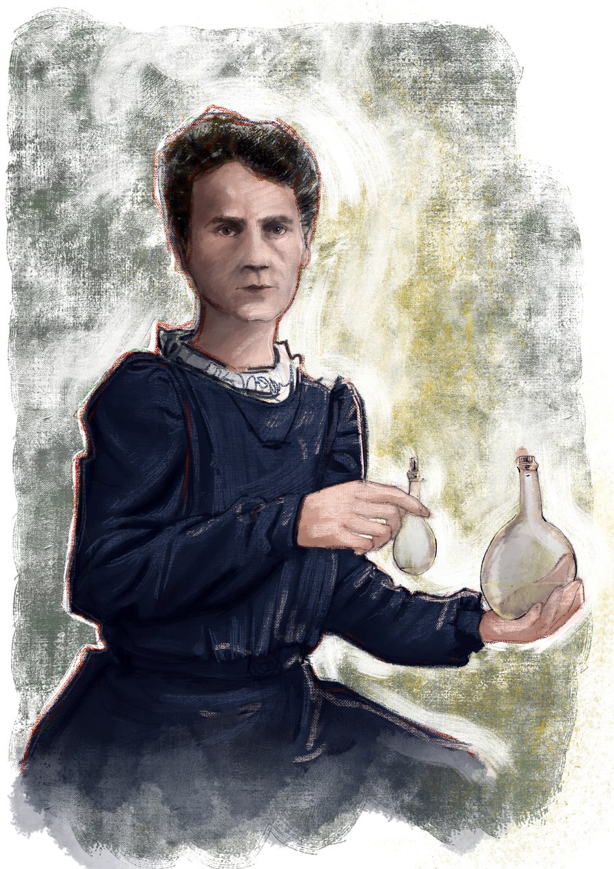 Marie Curie af Alessandro Lonati