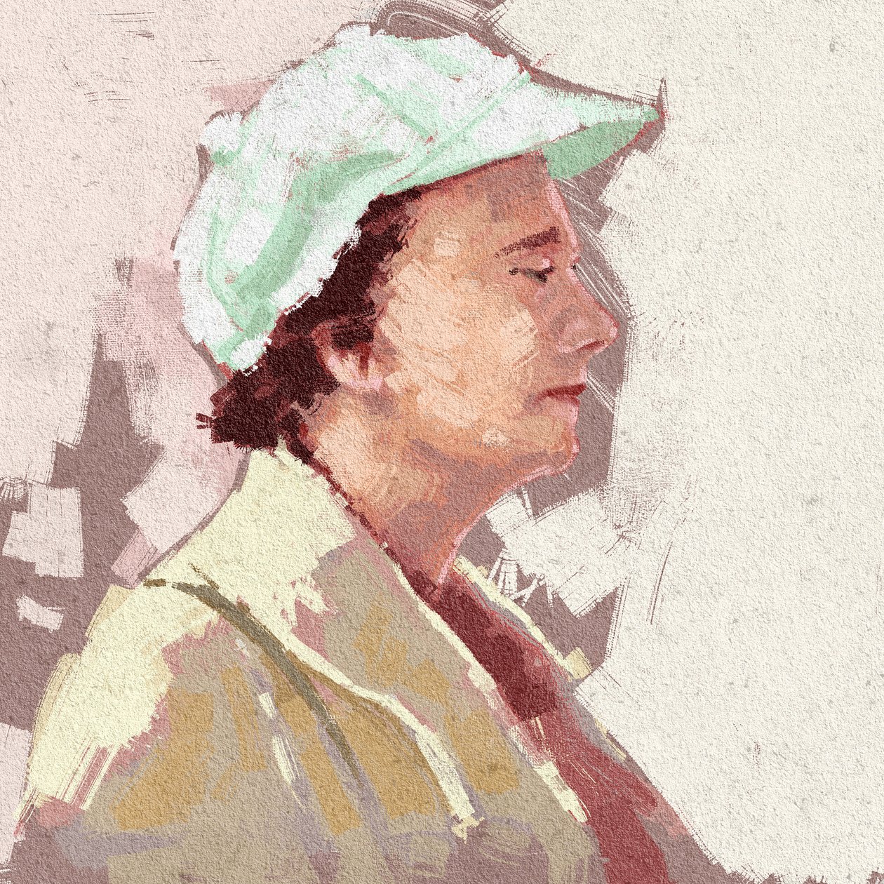 Portræt af videnskabsmand Rachel Carson, 2023 (illustration) af Alessandro Lonati