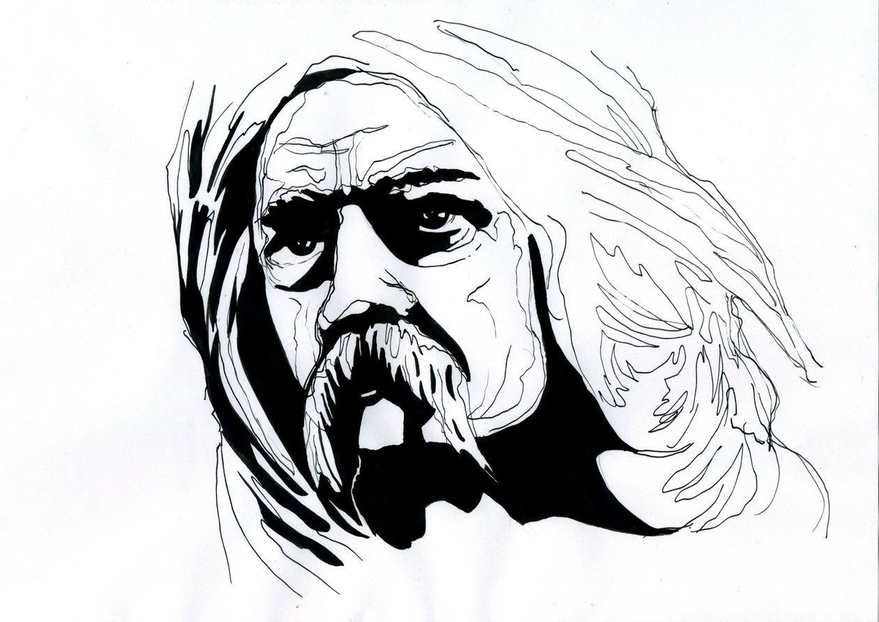 Portræt af Vercingetorix (72-46 f.Kr.), Chief Arverne Federator of the Gallic Peoples af Alessandro Lonati