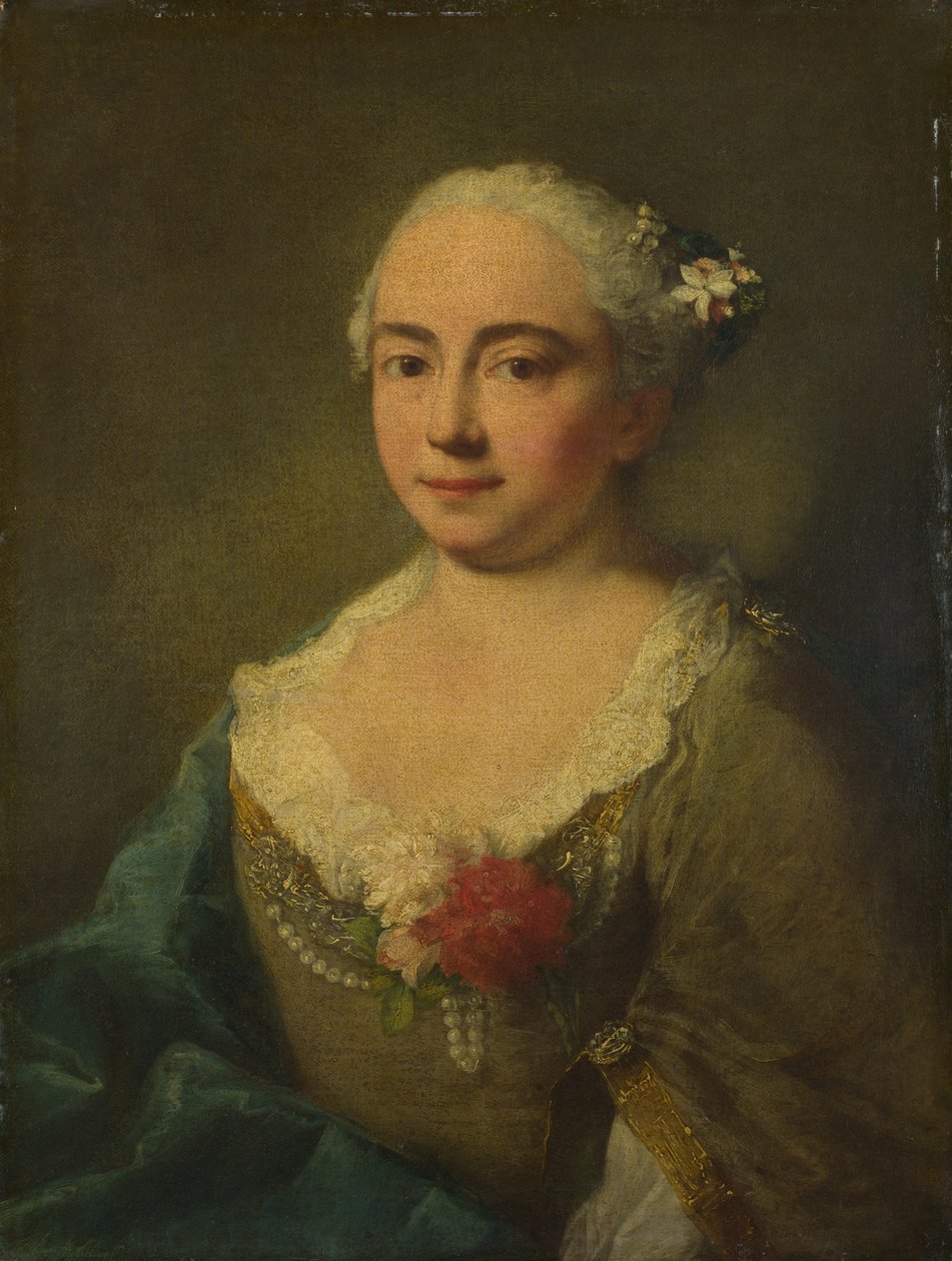 Caterina Penza, ca 1760 af Alessandro Longhi